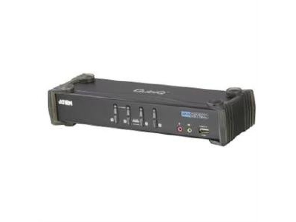 ATEN KVM switch CS-1764A DVI, 4PC, 2xUSB hub, Audio