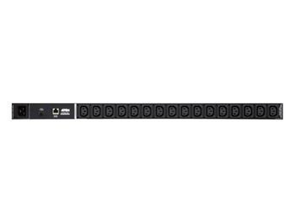 ATEN Napájecí jednotka 16x IEC320 C13, do racku, 0U, 16A, s možností merení (PE-1216G)