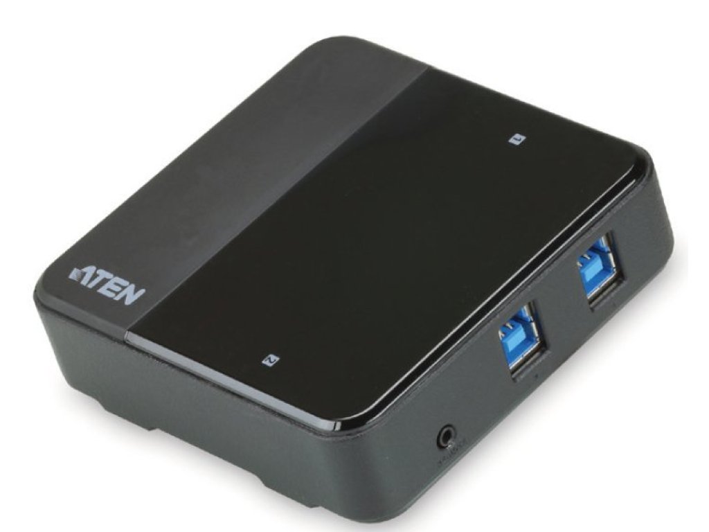 ATEN USB 3.0 Gen1 přepínač periferií 2:4, 2xB-4xA, 2xF/4xF (US-234)