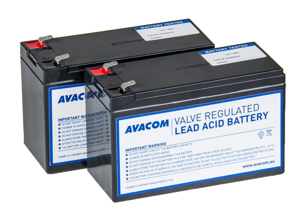AVACOM AVA-RBP02-12090-KIT - baterie pro UPS (AVA-RBP02-12090-KIT)