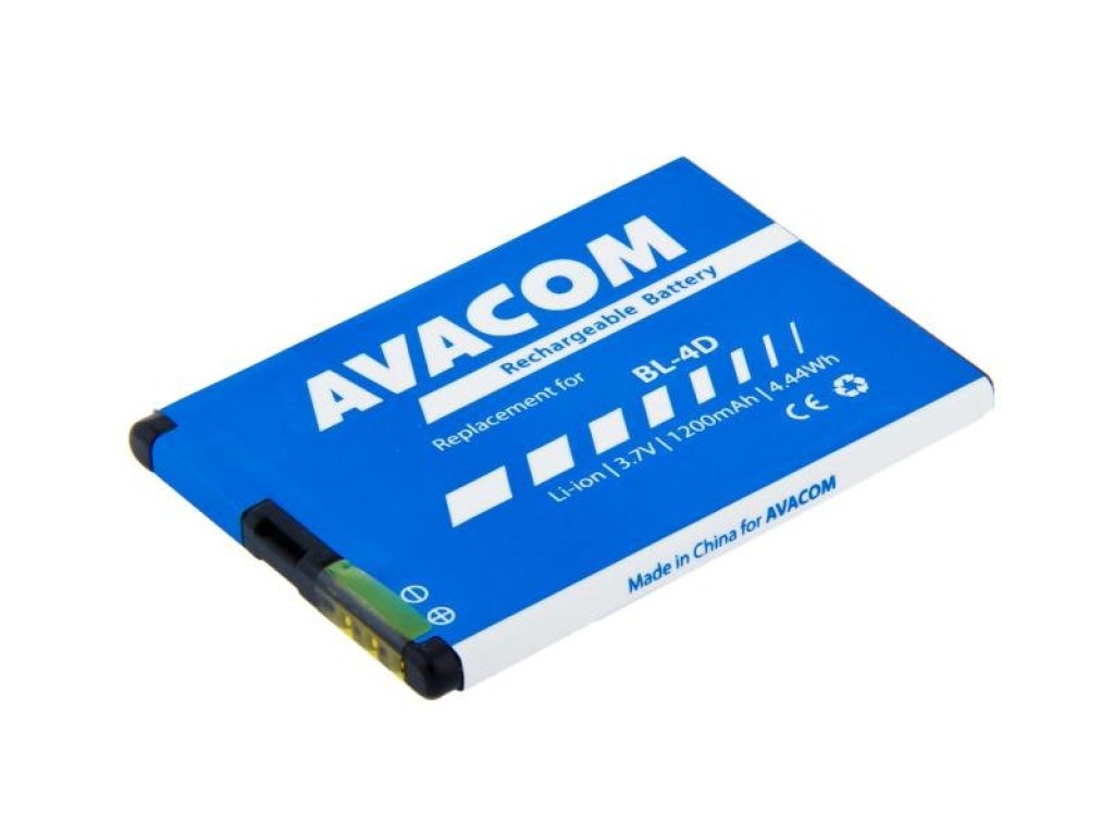 AVACOM baterie do mobilu Nokia E7, N8 Li-Ion 3,7V 1200mAh (náhrada BL-4D)