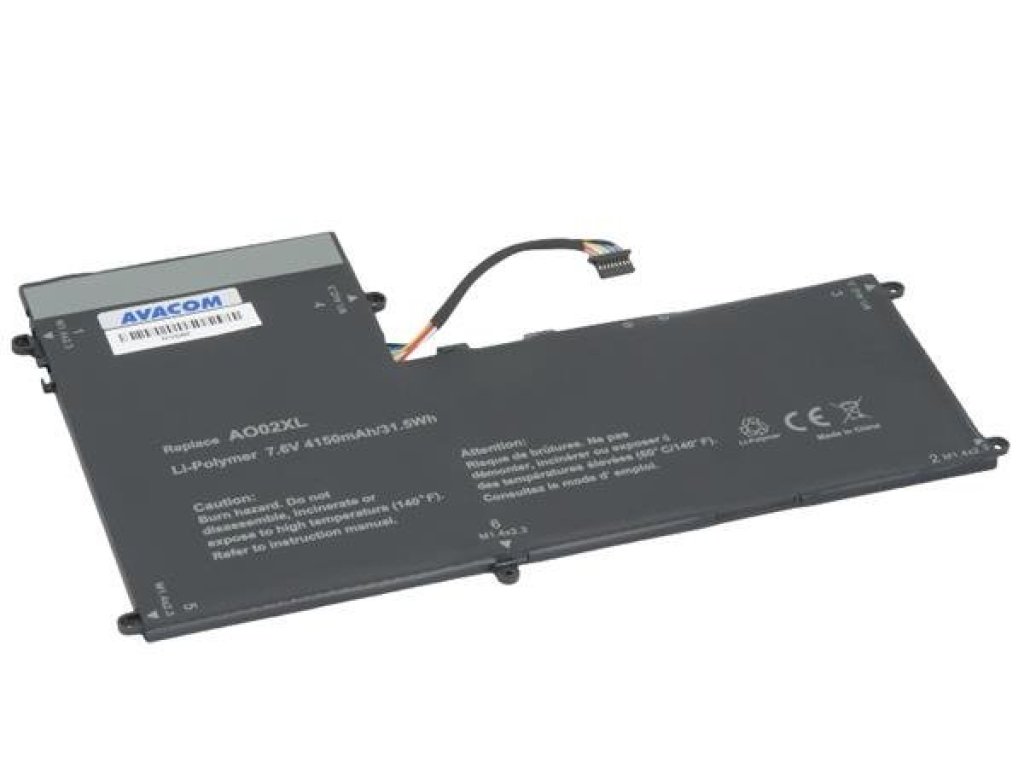 AVACOM baterie HP ElitePAD 1000 G2 Li-Pol 7,6V 4150mAh 32Wh (NOHP-AO02XL-P41)