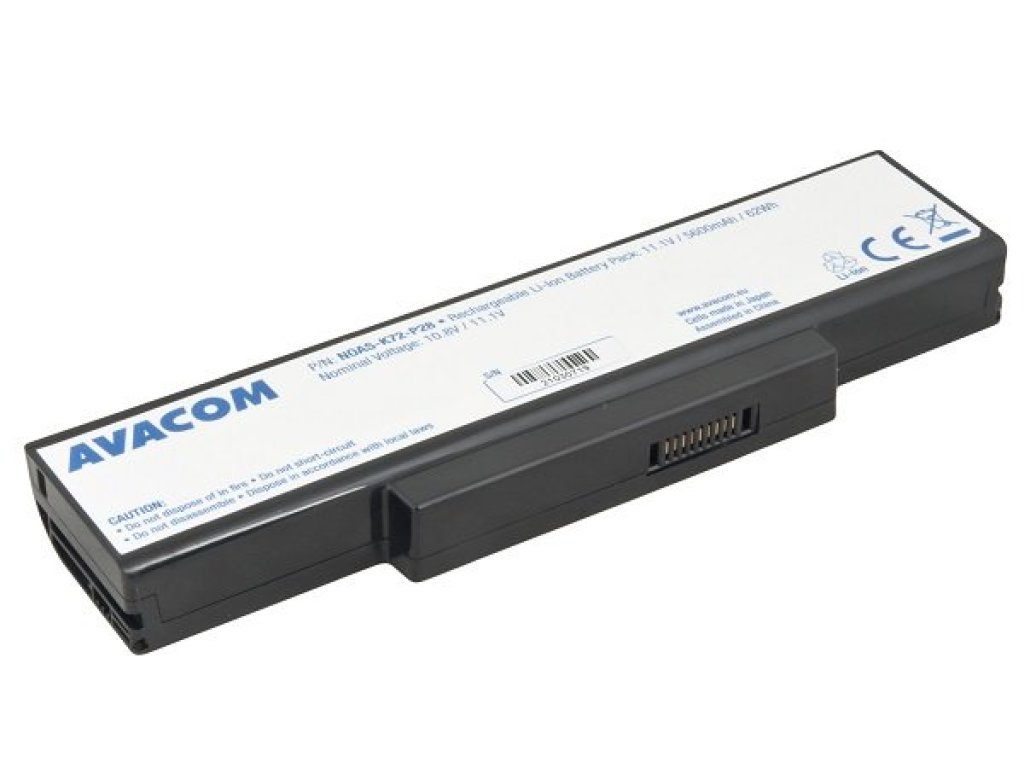AVACOM baterie pro Asus A72/K72/N71/N73/X77 Li-Ion 11,1V 5600mAh (NOAS-K72-P28)