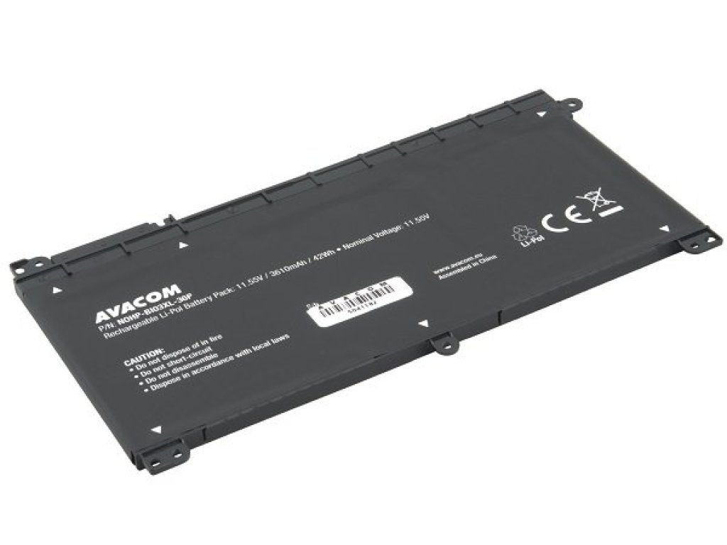 AVACOM baterie pro HP Pavilion 13-u series Li-Pol 11,55V 3610mAh 42Wh (NOHP-BI03XL-36P)