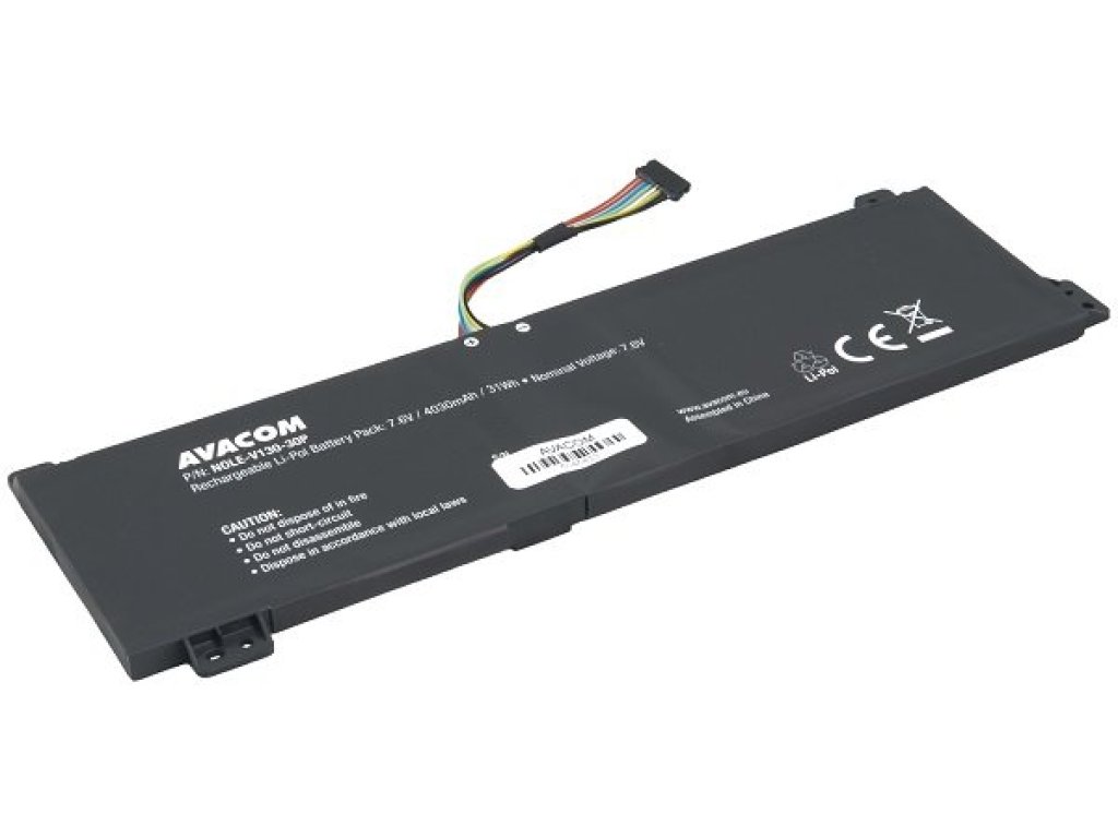 AVACOM baterie pro Lenovo V130-15IKB, V330-15IKB Li-Pol 7,6V 4030mAh 31Wh (NOLE-V130-30P)
