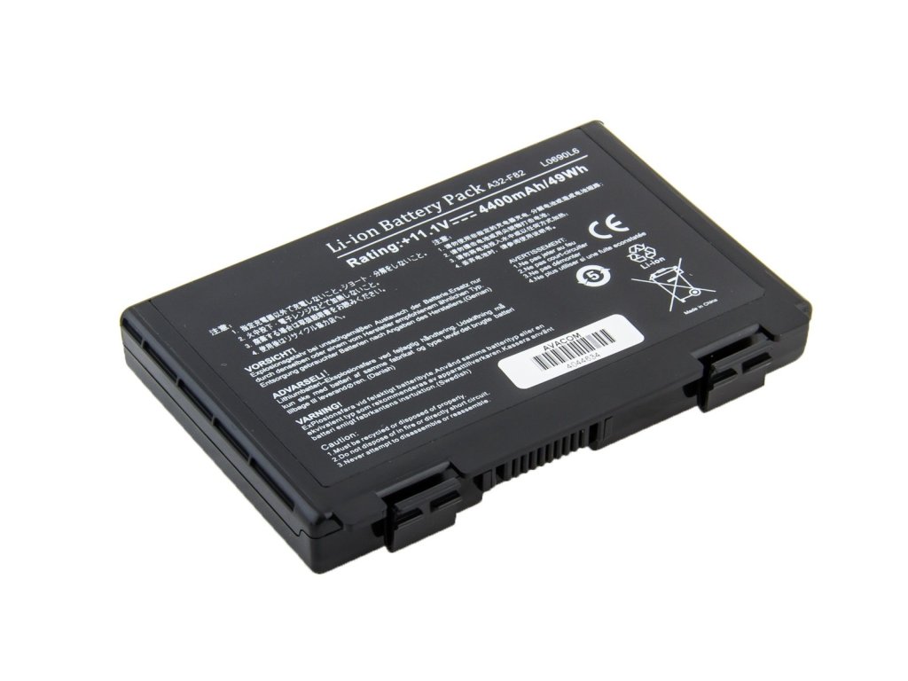 AVACOM náhrada Asus K40/K50/K70 Li-Ion 10,8V 4400mAh