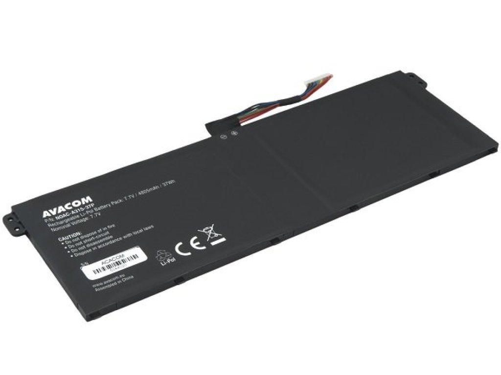 AVACOM Náhradní baterie Acer Aspire A3 A315 Li-Pol 7,7V 4805mAh 37Wh (NOAC-A315-37P)