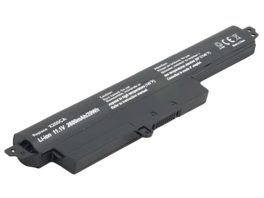 AVACOM Náhradní baterie Asus VivoBook X200CA Li-Ion 11,25V 2600mAh 29Wh (NOAS-X200-N26)