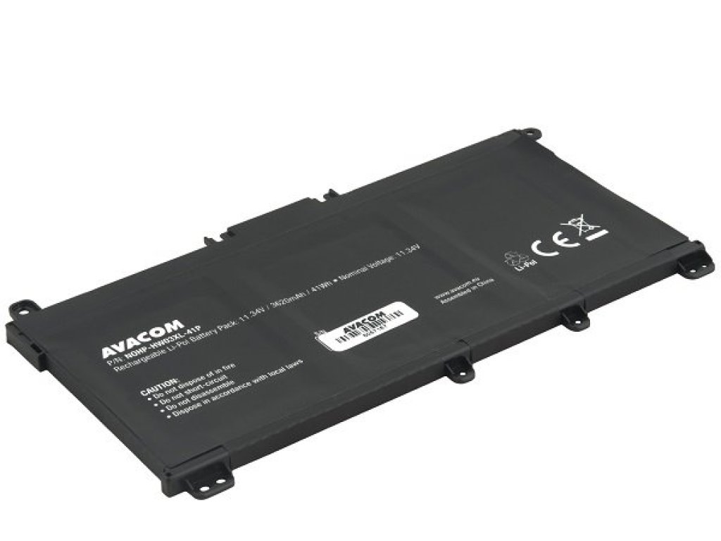AVACOM Náhradní baterie HP 255 G8, G9, 470 G8, G9 Li-Pol 11,34V 3620mAh 41Wh