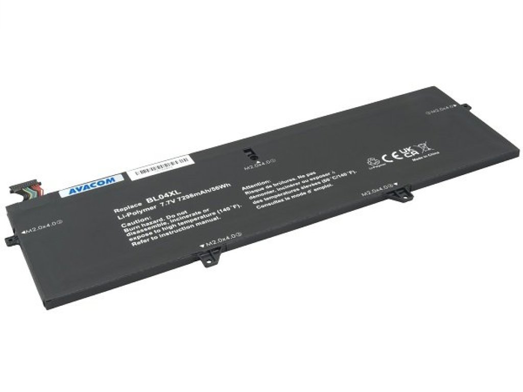 AVACOM Náhradní baterie HP Elitebook X360 1040 G5, G6 Li-Pol 7,7V 7298mAh 56Wh (NOHP-BL04XL-72P)