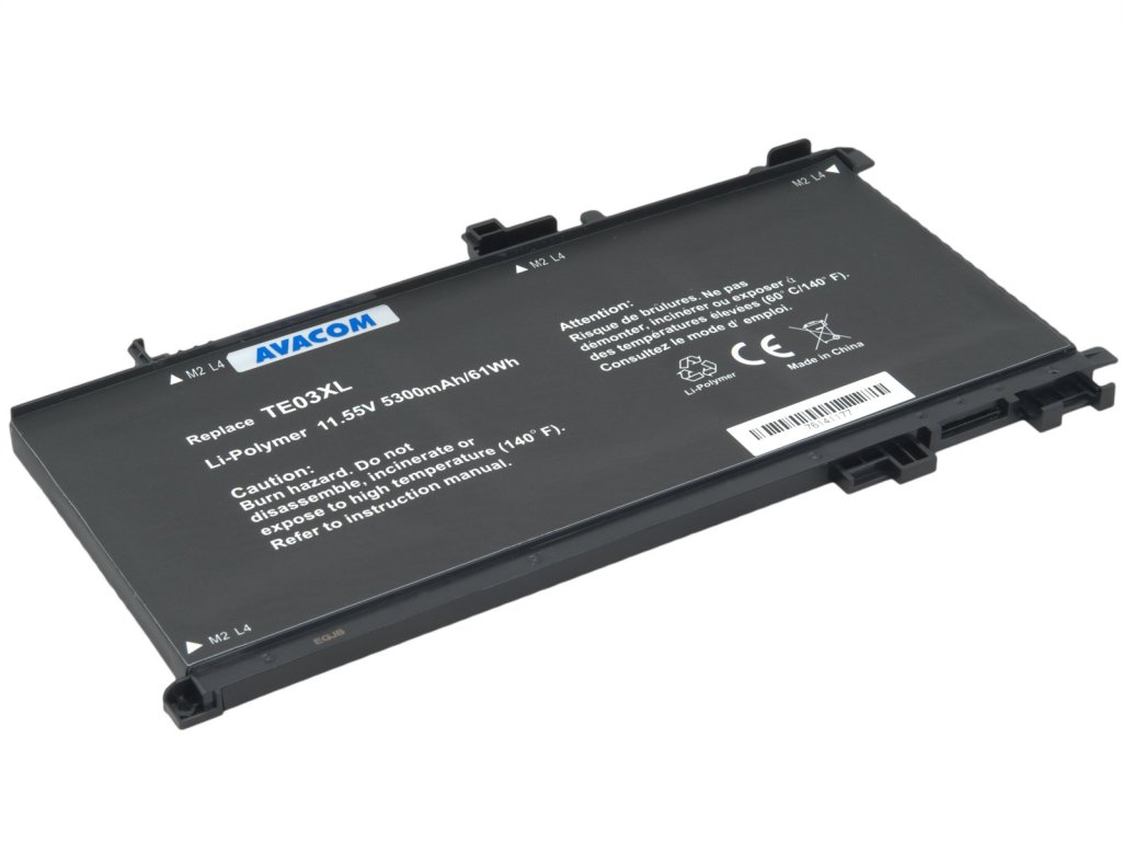 AVACOM náhradní baterie HP Omen 15-ax, Pavilion 15-bc series TE03XL Li-Pol 11,55V 5300mAh (NOHP-TE03XL-61P)