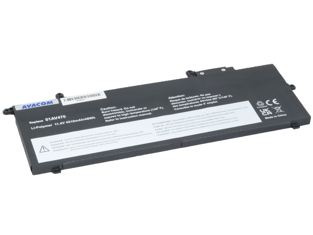 AVACOM Náhradní baterie Lenovo ThinkPad X280 Li-Pol 11,4V 4210mAh 48Wh (NOLE-X280-46P)