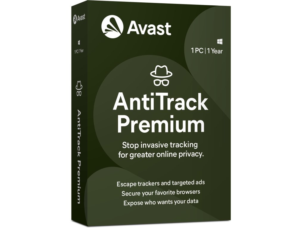AVAST AntiTrack Premium (1 PC, 1 rok) ESD
