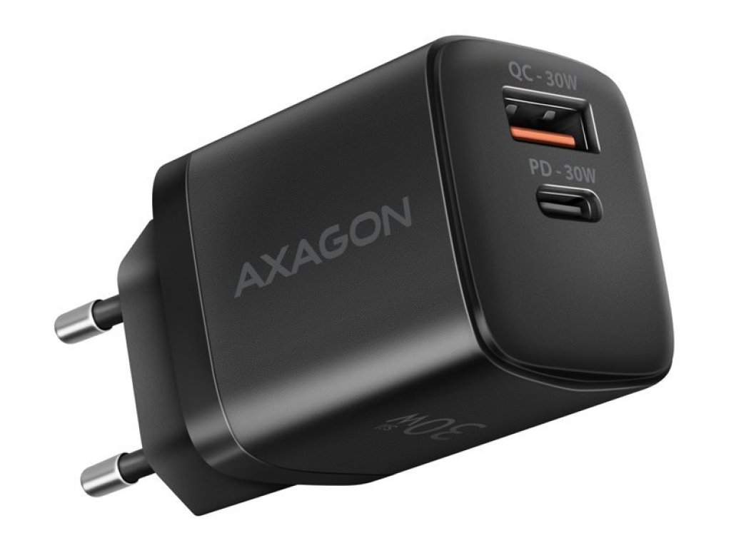 AXAGON ACU-PQ30 Sil nabíječka do sítě 30W