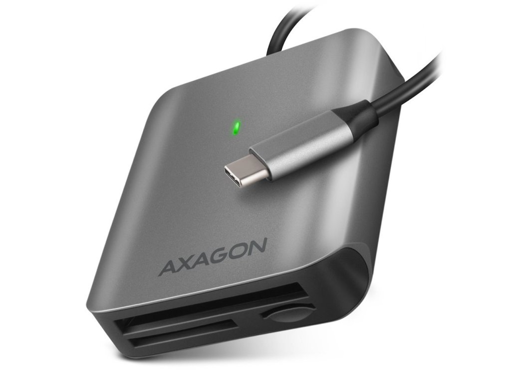 AXAGON externí ctecka pametových karet microSD/SD/CF (CRE-S3C)