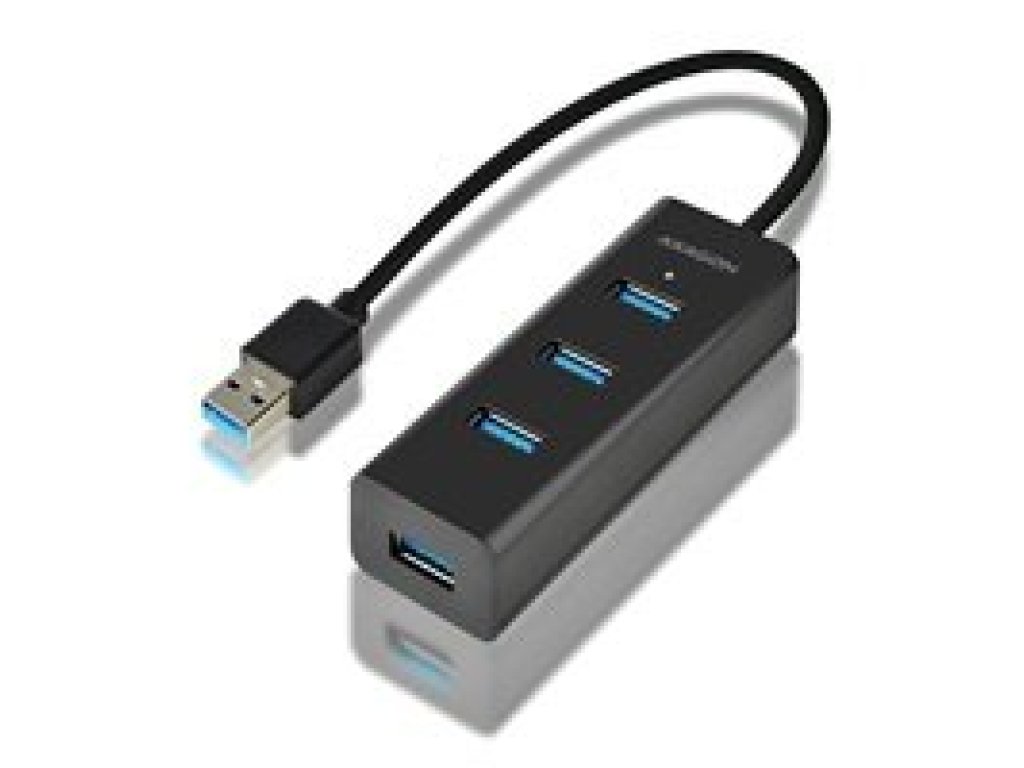 AXAGON USB 3.0 hub HUE-S2B, A-4xA, M/4xF, 0,3m (HUE-S2B)