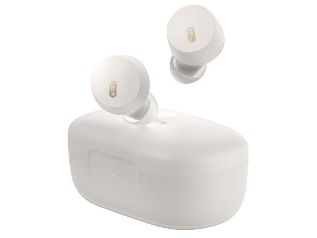 Baseus Bowie E18 Bezdrátová Sluchátka Stellar White (6932172657246)