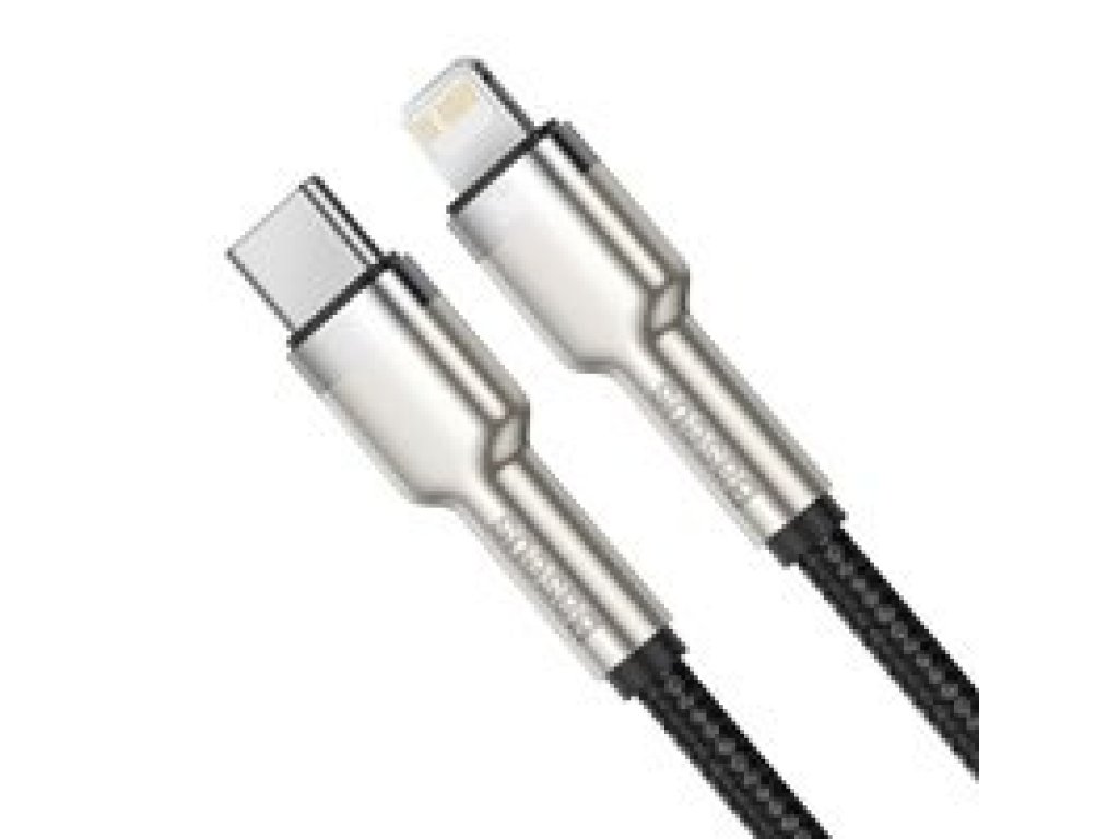 BASEUS CATLJK-01 Kabel USB-C (M) - Lightning (M) 0.25 m cerná (CATLJK-01)