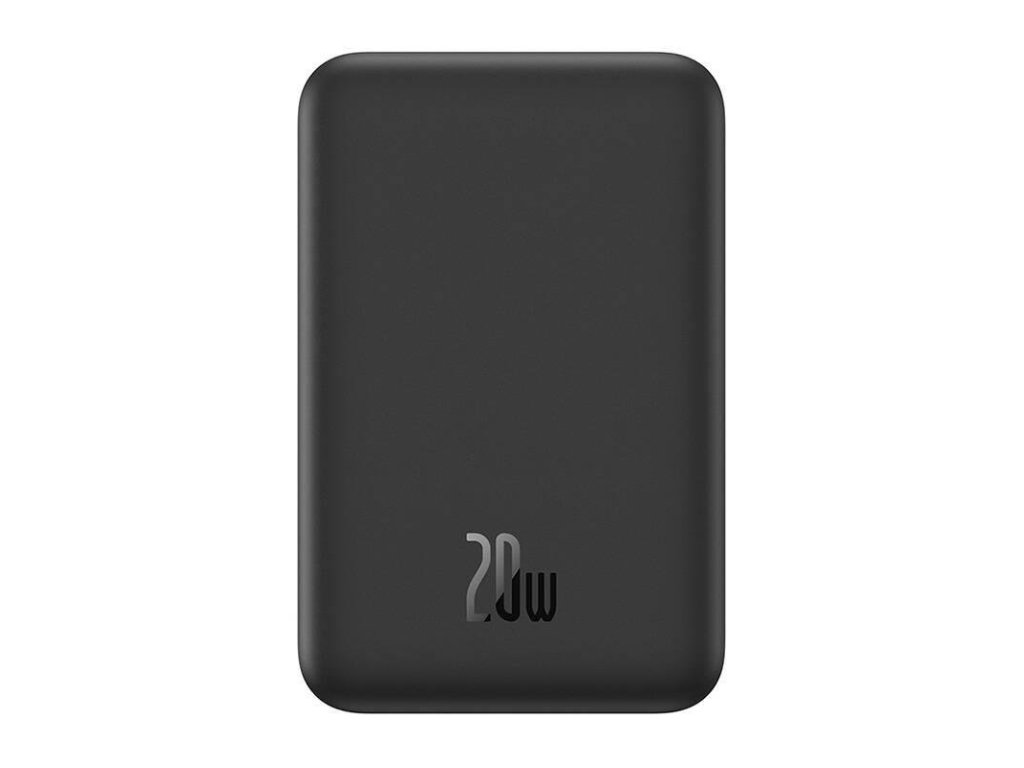 Baseus power banka Mini s bezdrátovým nabíjením 5000 mAh 20W USB-C černá (6932172636234)