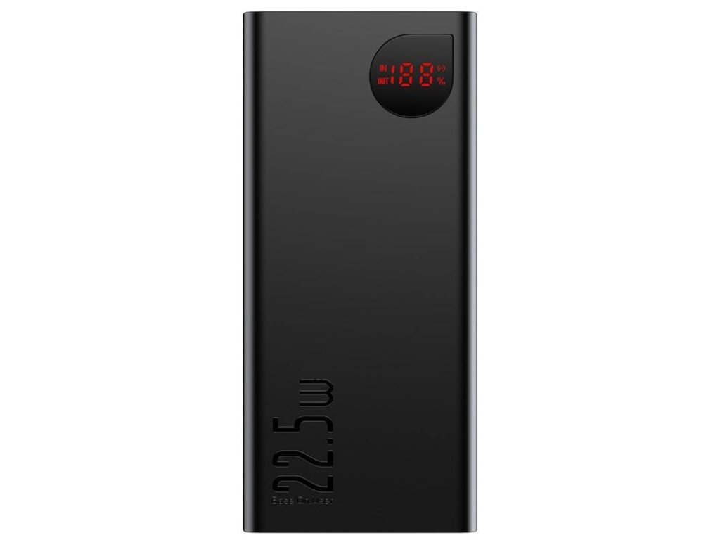 Baseus PPAD070101 Adaman Digital Display Powerbanka 20000mAh 22,5W Black (6932172618308)