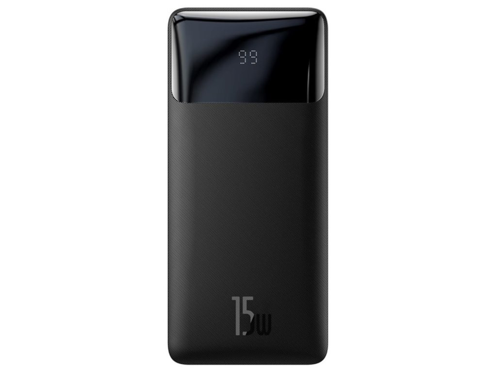 Baseus PPBD050001 Bipow Digital Display Powerbanka 10000mAh 15W Black (6932172618193)