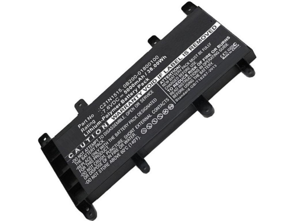 Baterie Li-Pol 7,6V 5000mAh pro Asus A756UB, F756UX, X756UQ (77051152)