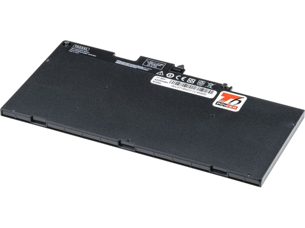 T6 Power Baterie HP EliteBook 745 G4, 755 G4, 840 G4, 848 G4, 850 G4, 4420mAh, 51Wh, 3cell, Li-pol (NBHP0146)