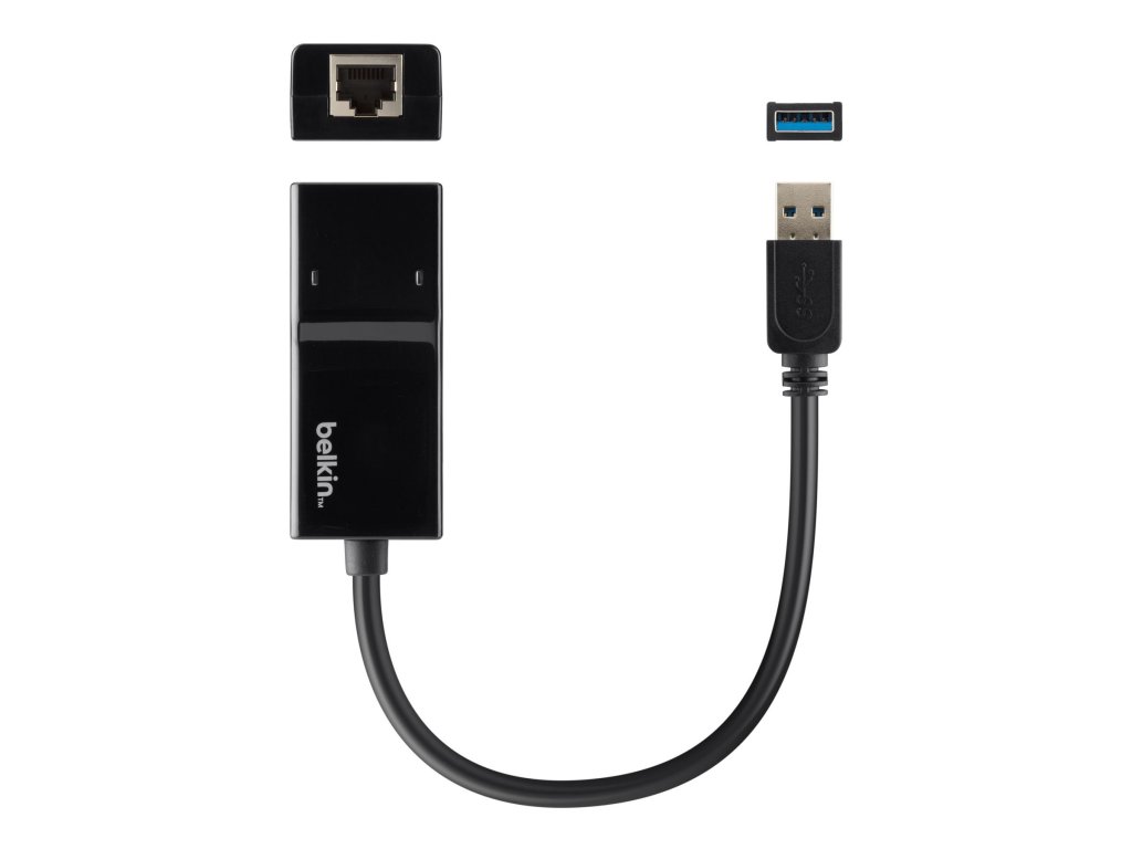 Belkin adaptér USB 3.0 / Gigabit Ethernet 10/100/1000Mbps