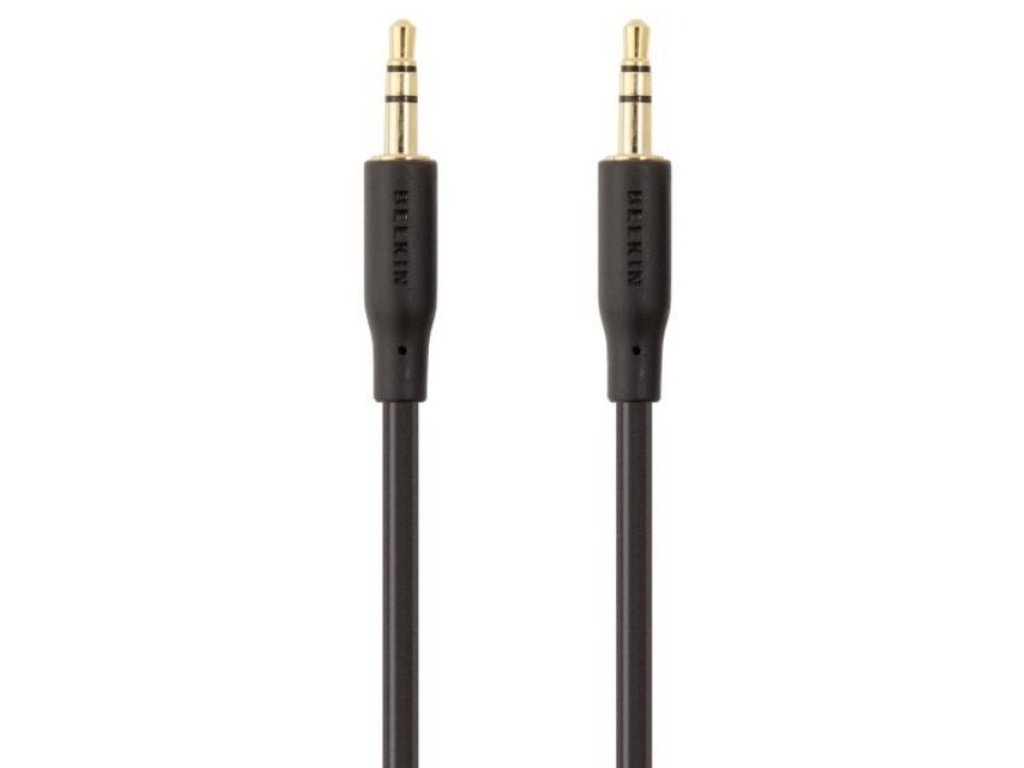 BELKIN kabel Jack 3.5-Jack 3.5, M/M, propojovací, 1m, černý (F3Y117bt1M)
