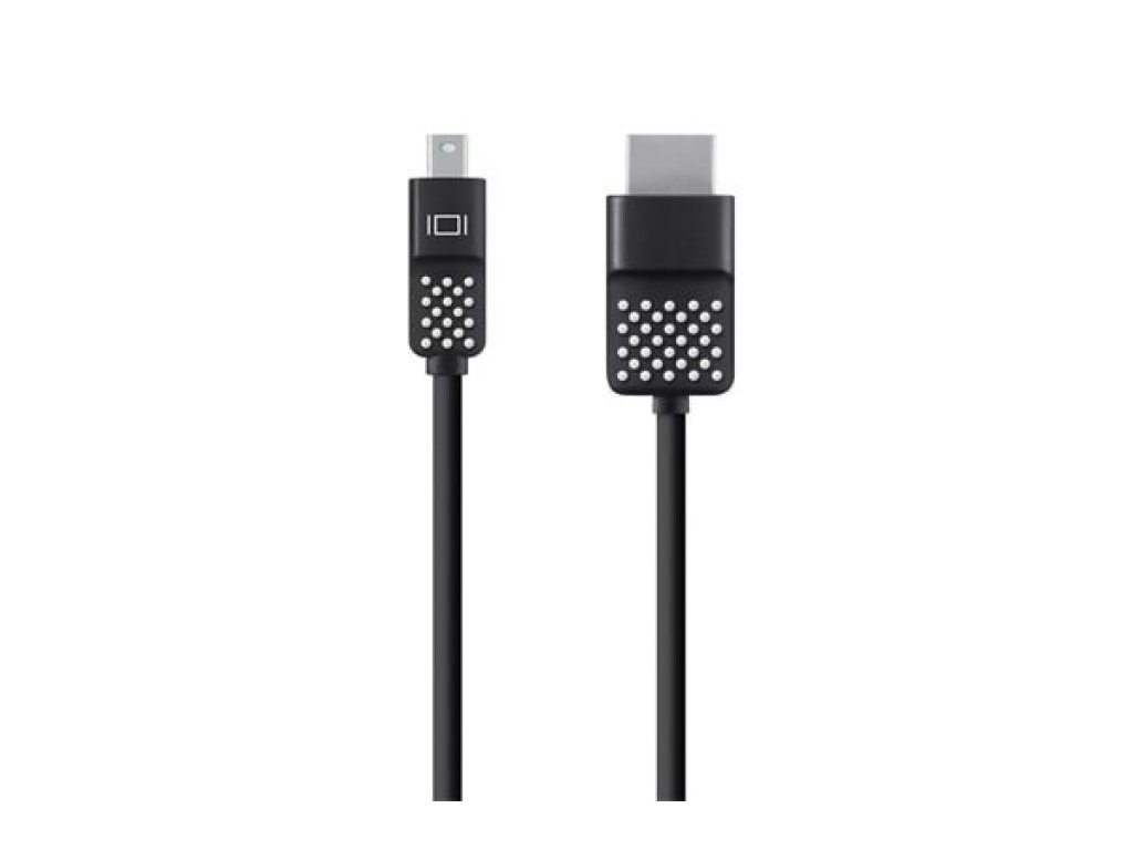 BELKIN kabel Mini DisplayPort-HDMI, M/M, propojovací, 1,8m, černý (F2CD080bt06)