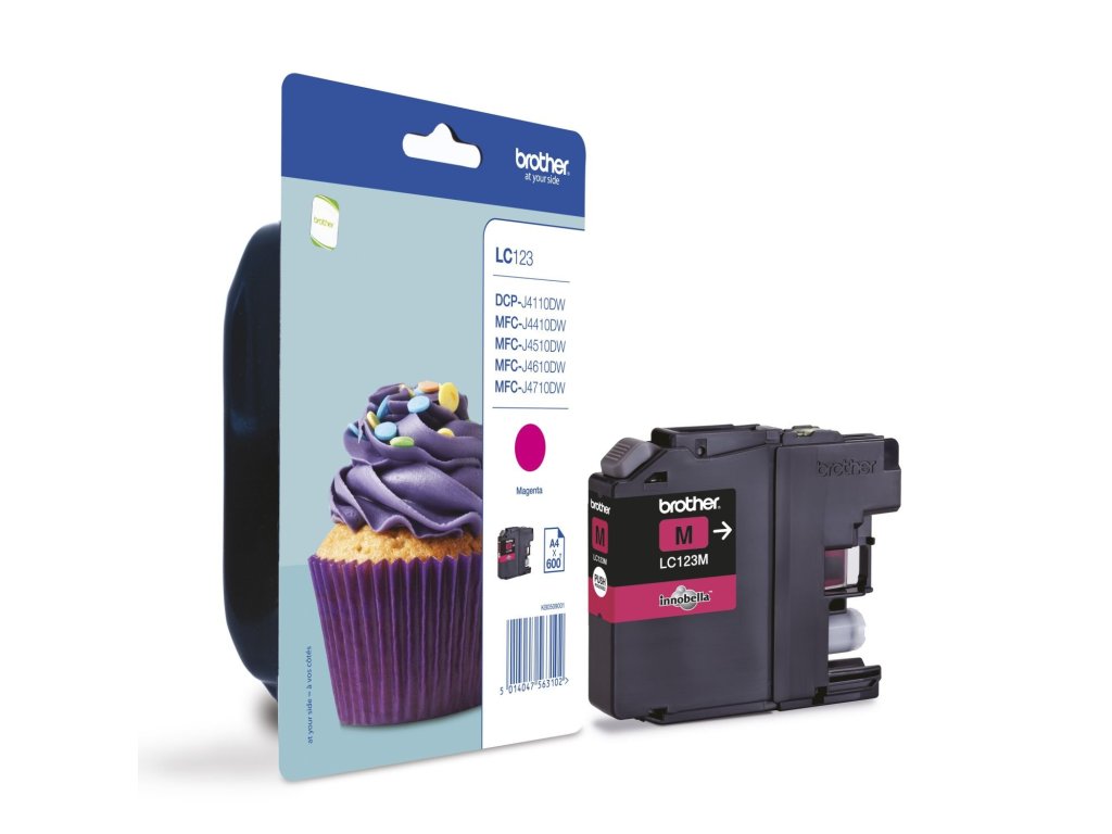 BROTHER cartridge LC-123M magenta