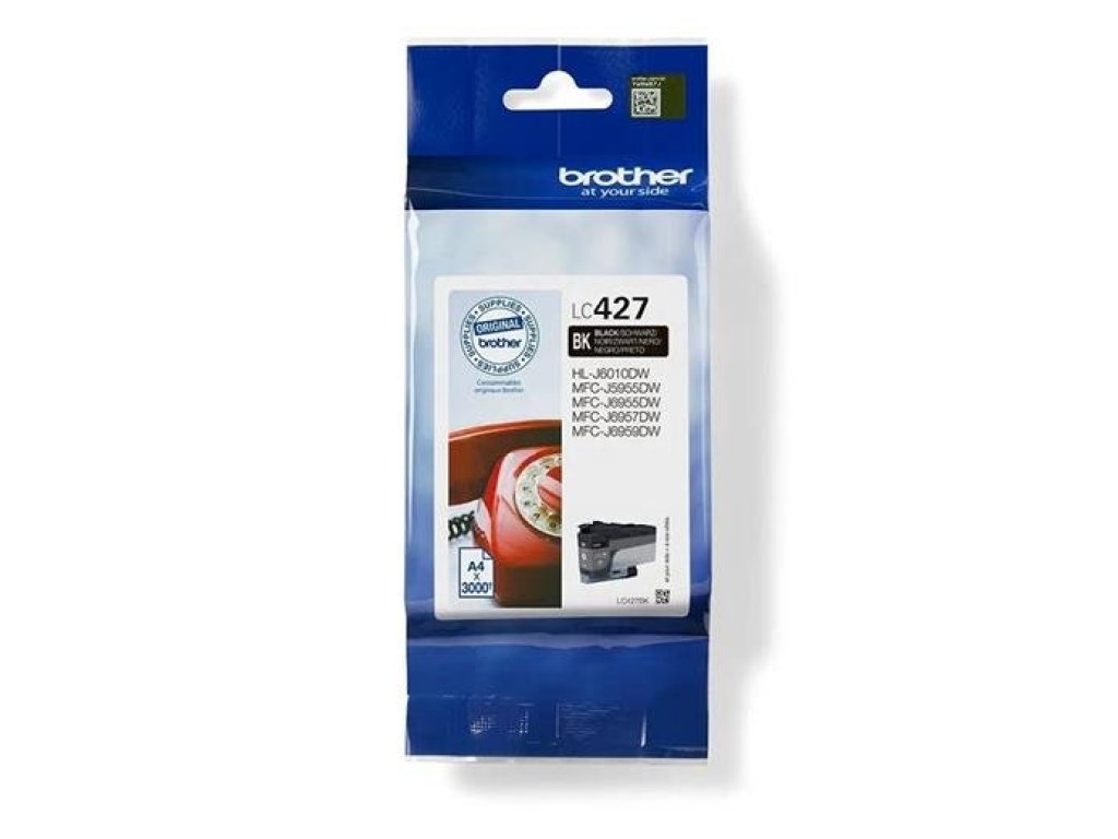 Brother inkoust LC-427BK černý, 3 000 str. (LC427BK)
