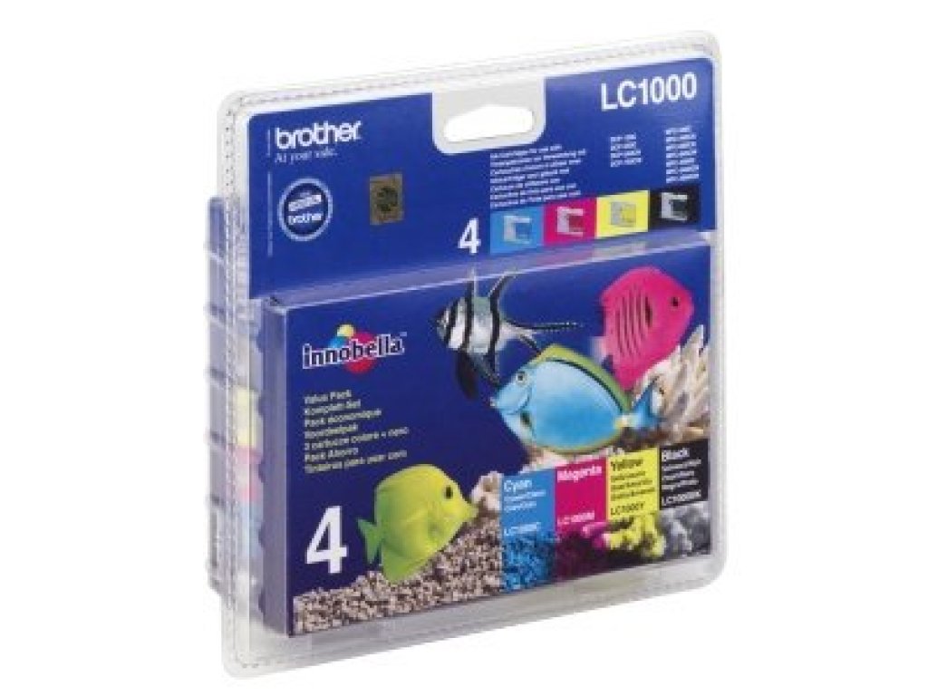 BROTHER LC1000VALBP Value pack