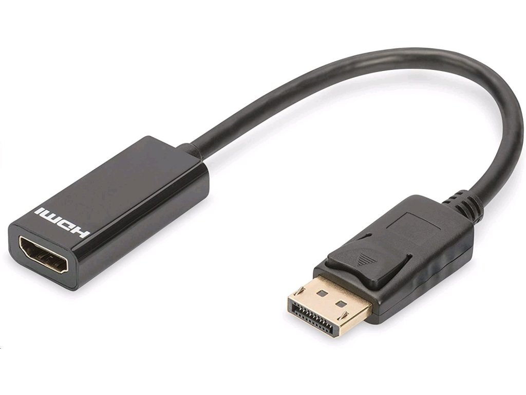 C-TECH adaptér DisplayPort-HDMI, M/F (CB-AD-DP-HDMI)