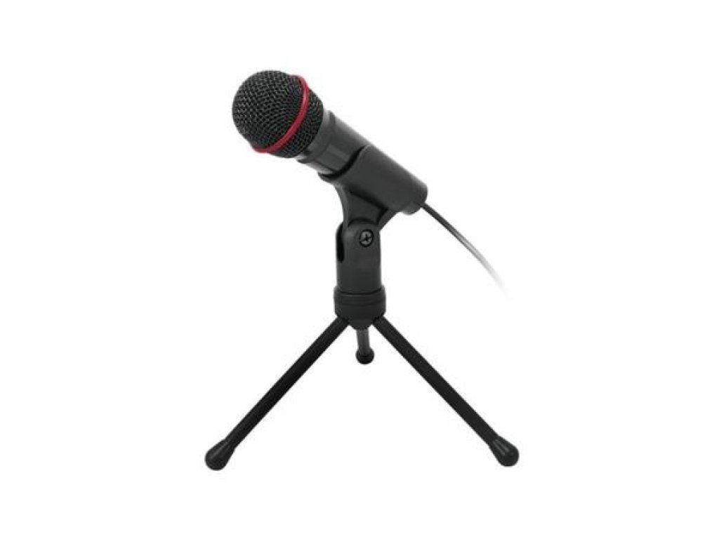 C-TECH MIC-01, 3,5" stereo jack, 2.5m (MIC-01)