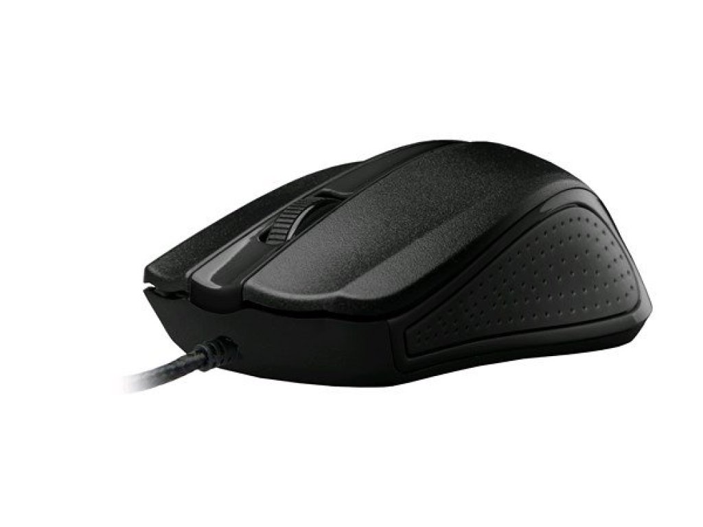 C-TECH Myš WM-01 USB černá (WM-01BK)