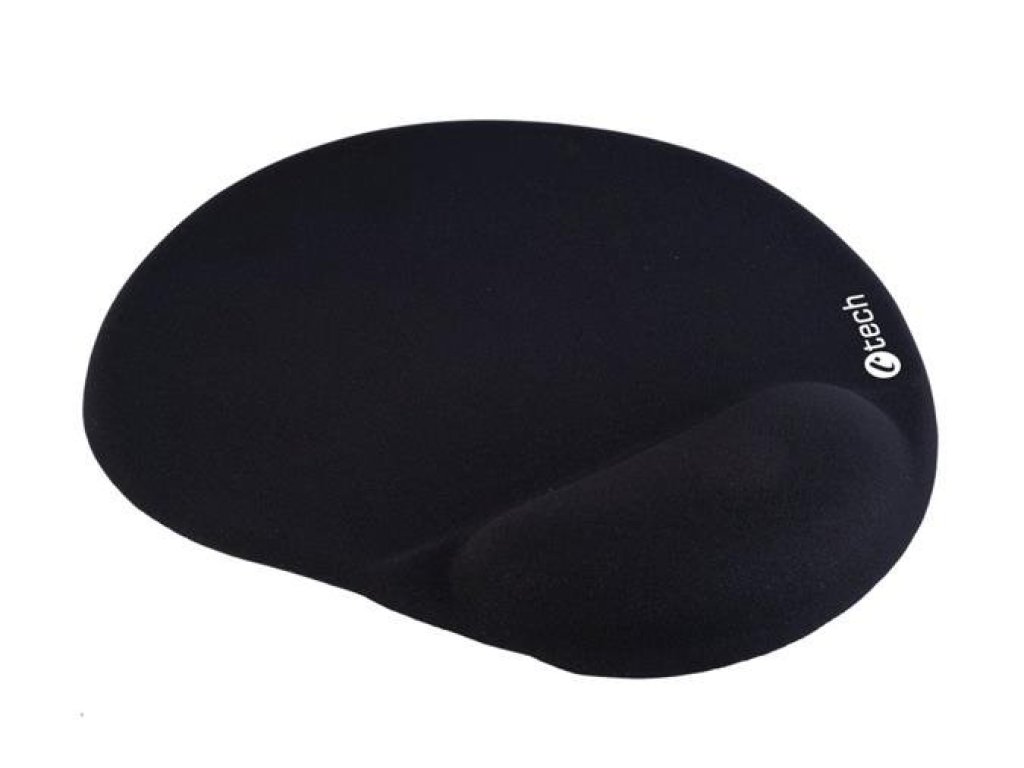 C-TECH podložka pod myš gelová MPG-03, cerná, 240x220mm (MPG-03BK)