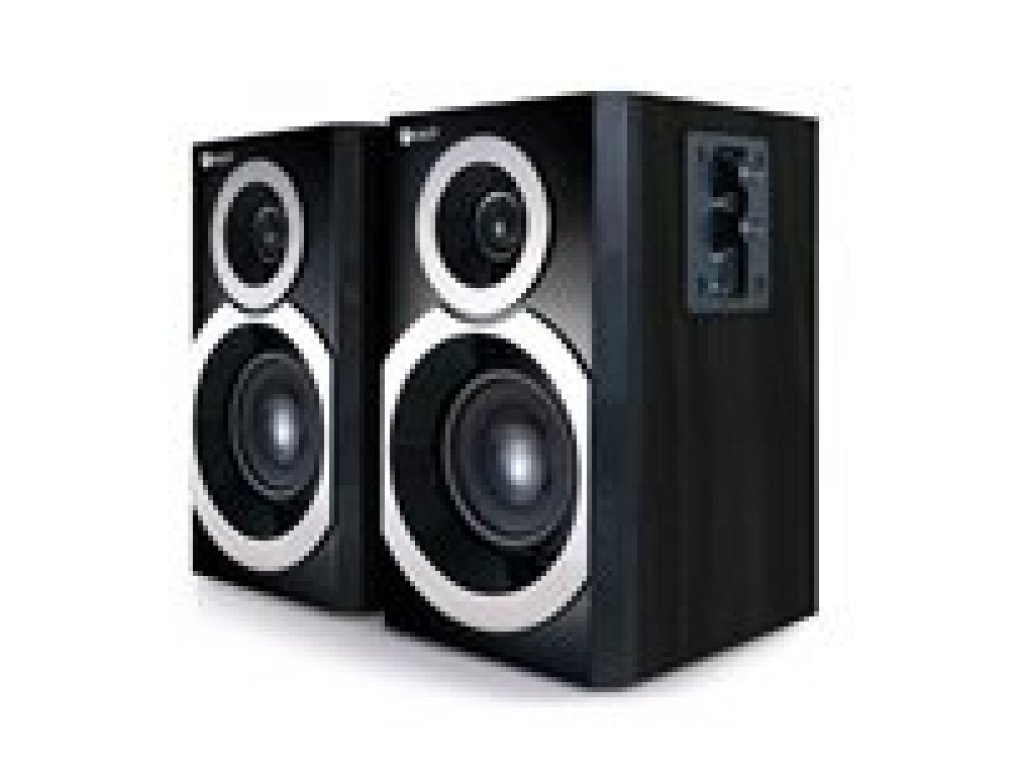 C-TECH repro SPK-310B, 2.0, dřevěné, černé (SPK-310B)