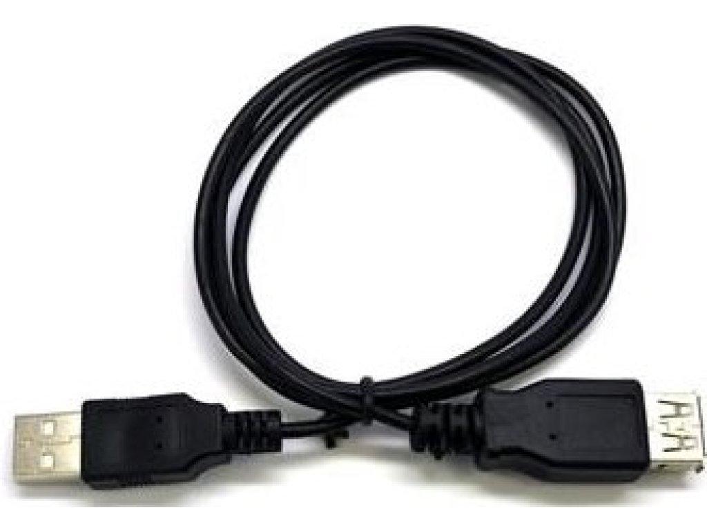 C-TECH USB A-A 3m 2.0 prodlužovací, cerný