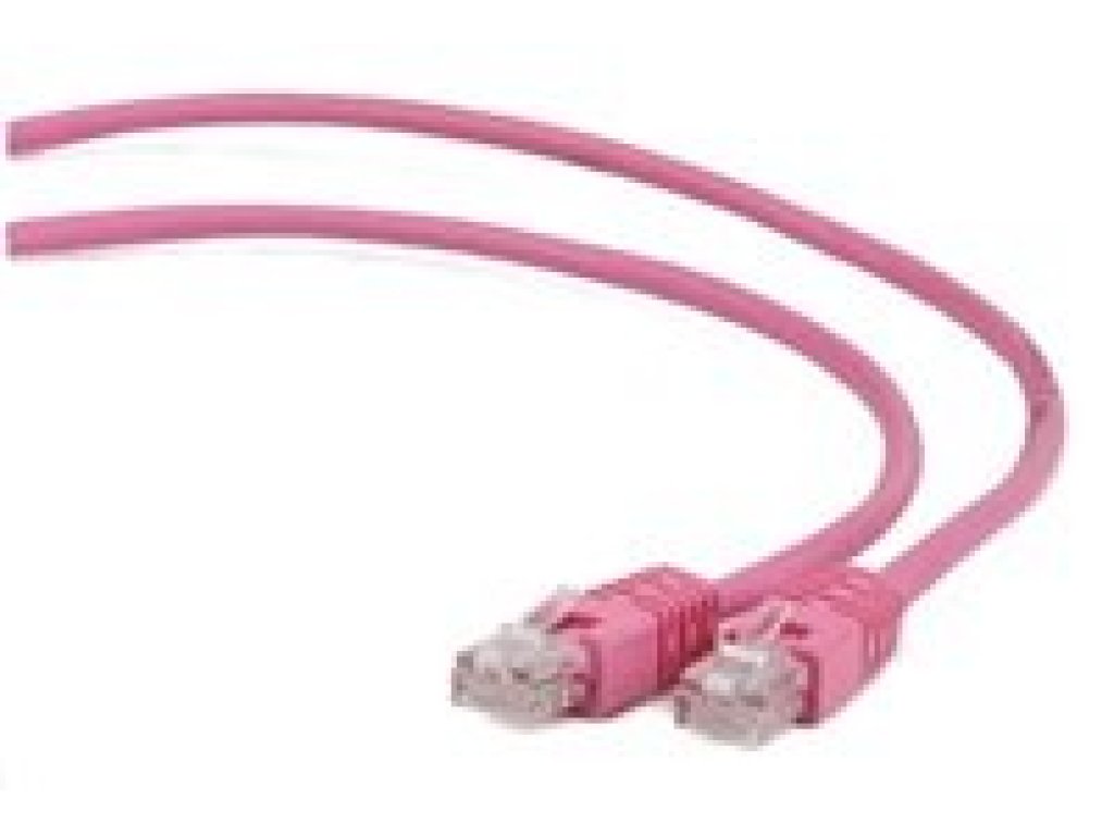 CABLEXPERT 2m Patch kabel Cat5e UTP růžový (PP12-2M/RO)