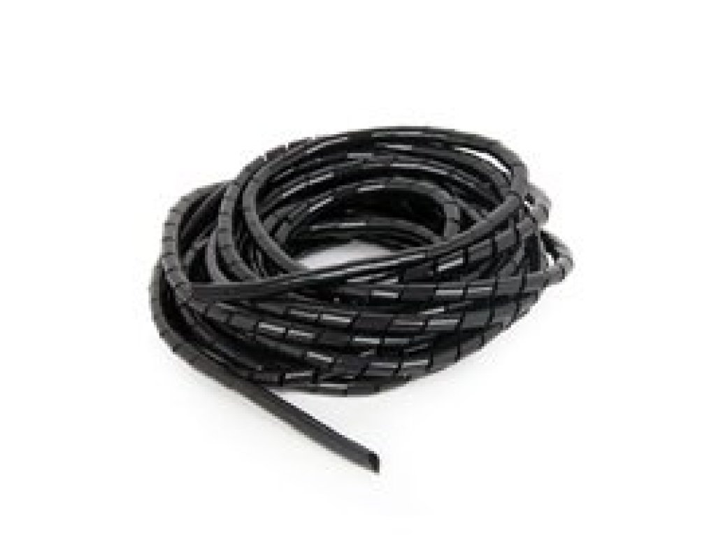 CABLEXPERT stahovací spirála na kabely 12mm 10 m černá (CM-WR1210-01)