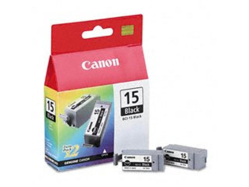 CANON BCI-15B black twin-pack