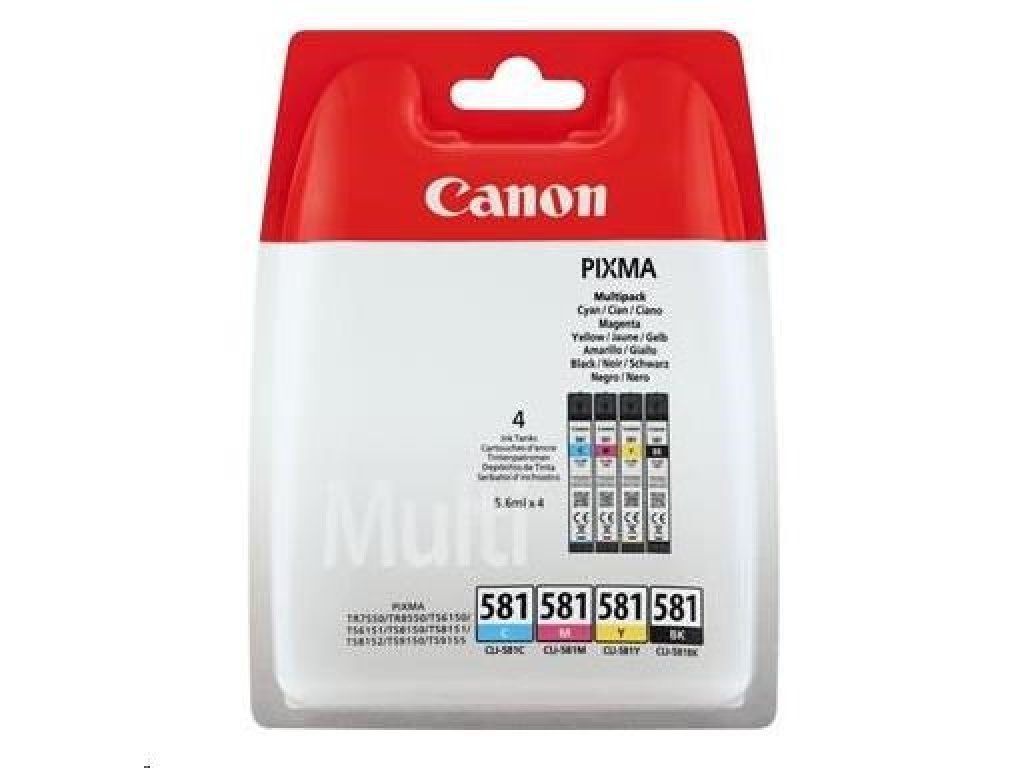 Canon CARTRIDGE CLI-581 C/M/Y/BK MULTI SEC (2103C006)