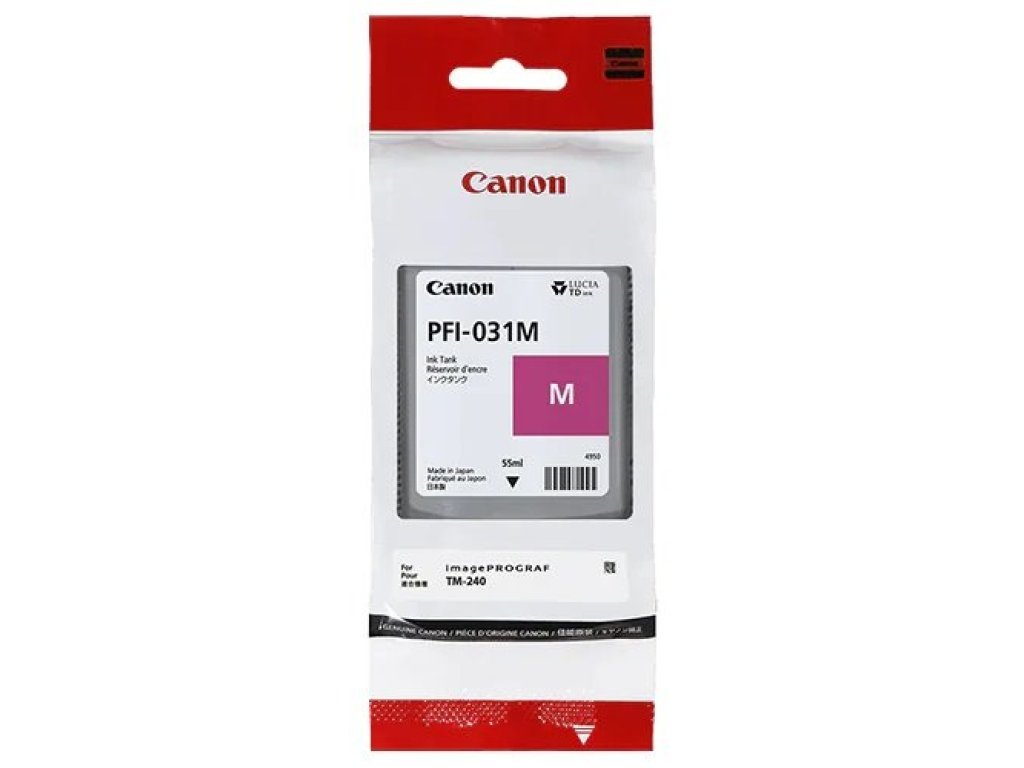 Canon cartridge PFI-031 Magenta (PFI031M) / Magenta / 55ml (6265C001)