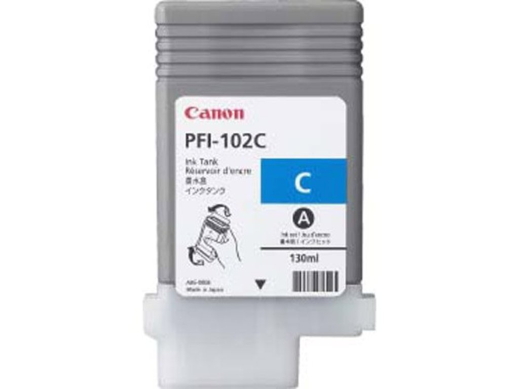 CANON cartridge PFI-102C cyan