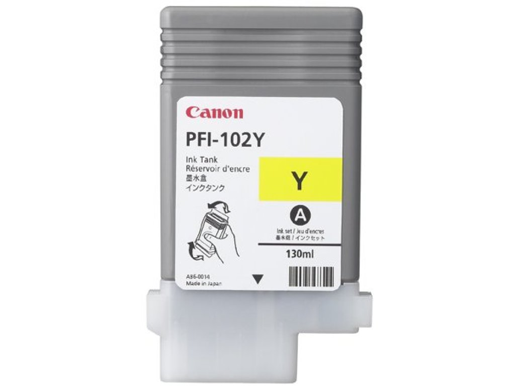 CANON cartridge PFI-102Y yellow