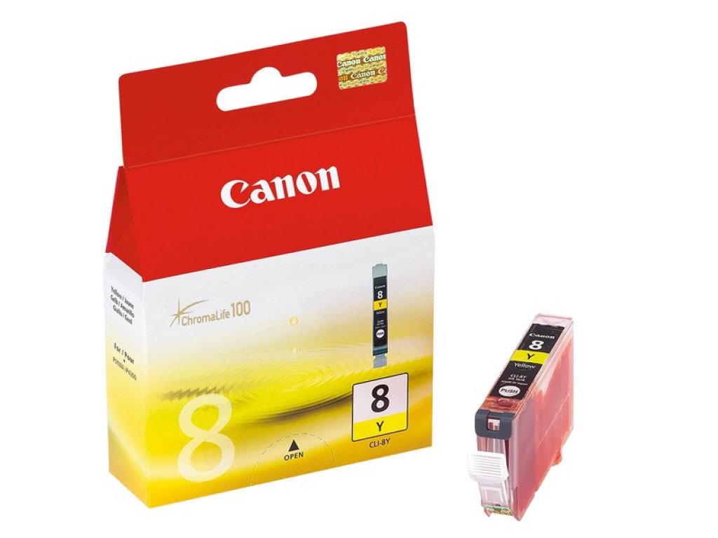 CANON cartrige CLI-8Y yellow (CLI8Y)