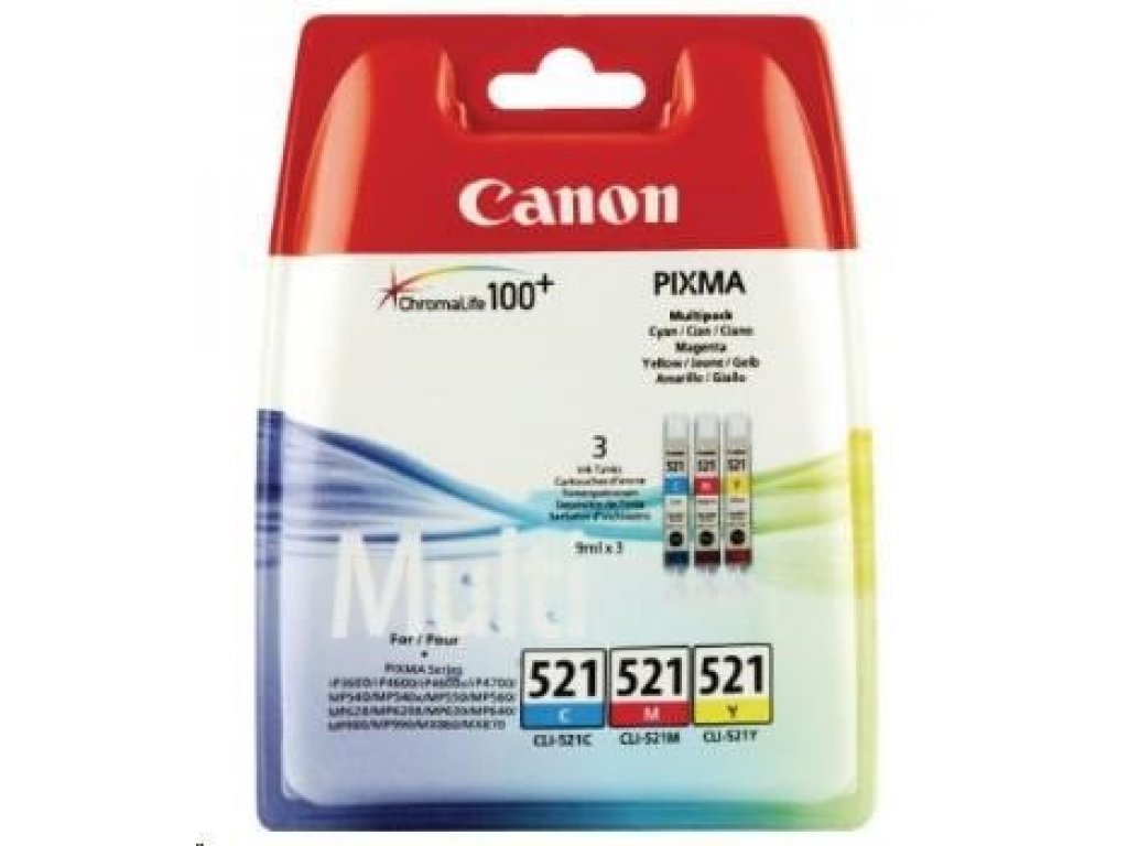 Canon CLI-521 C/M/Y MULTI SEC (2934B016)