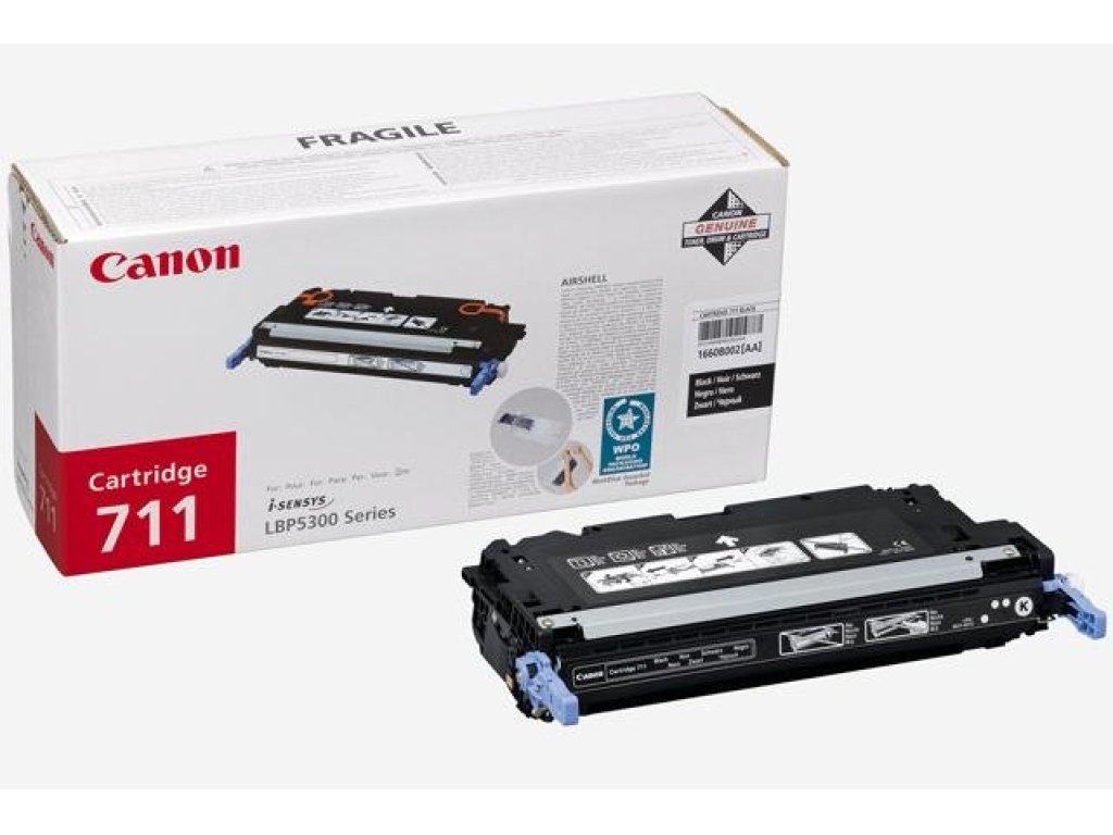 CANON CRG-711Bk black (1660B002)