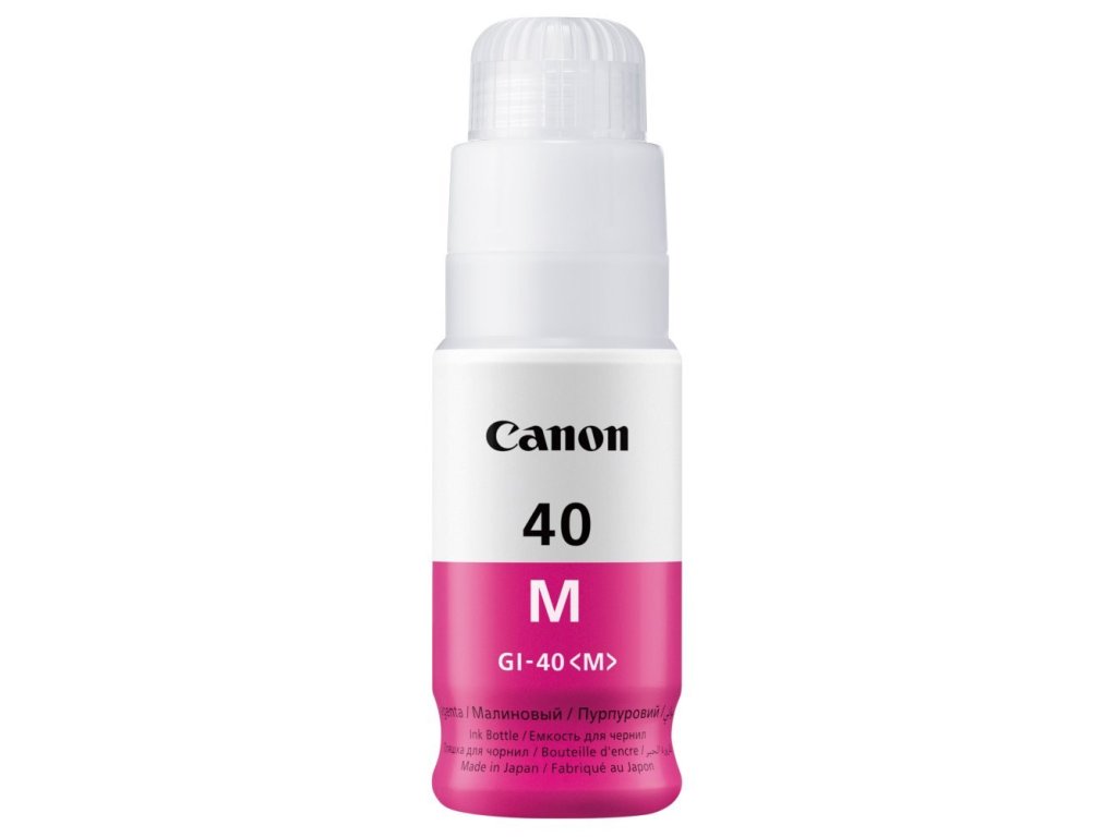 Canon GI 40 M - Purpurová - originální - doplnění inkoustu - pro PIXMA G5040, G6040, G7040, GM2040, GM4040 (3401C001)